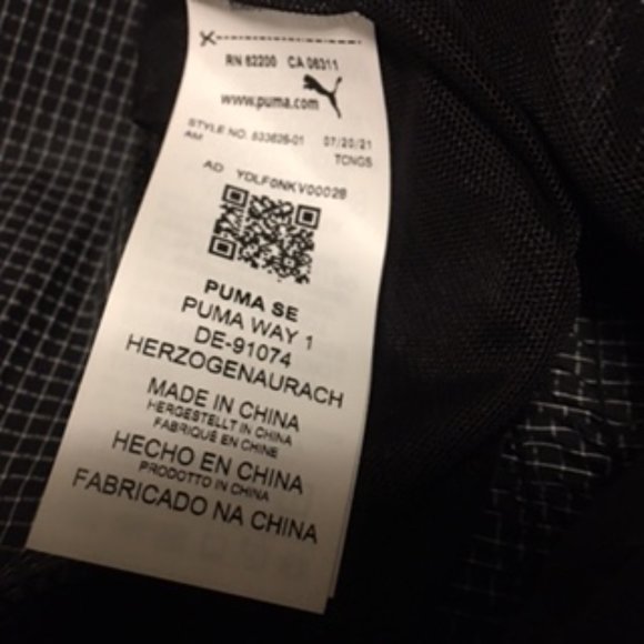 Men's Puma Windbreaker Jacket NEW Size XXL - Picture 7 of 11